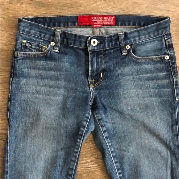 Guess Denim Bootcut Low Rise Jeans - Picture 3 of 5
